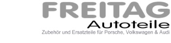 Freitag Autoteile Logo, Zubehör und Ersatzteile für Porsche VW und Audi